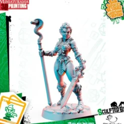 Sheela with snakewand