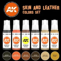 Skin And Leather Colors Set