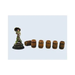 Small Wooden Barrels (6)