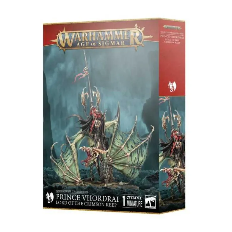 Soulblight Gravelords: Principe Vhordrai, Senor De La Torre Carmesi