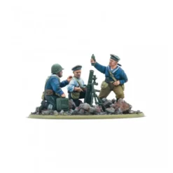 Soviet Naval Brigade Medium Mortar Team