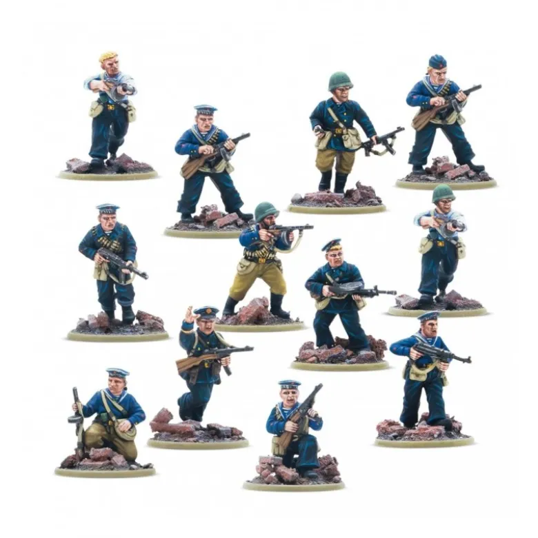 Soviet Naval Brigade Veteran Squad