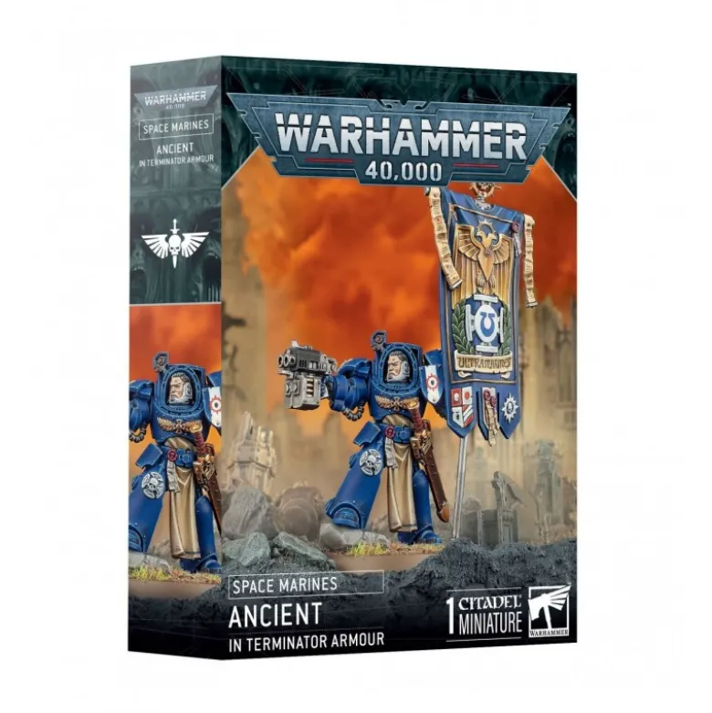 Space Marines: Anciano Con Armadura Exterminador