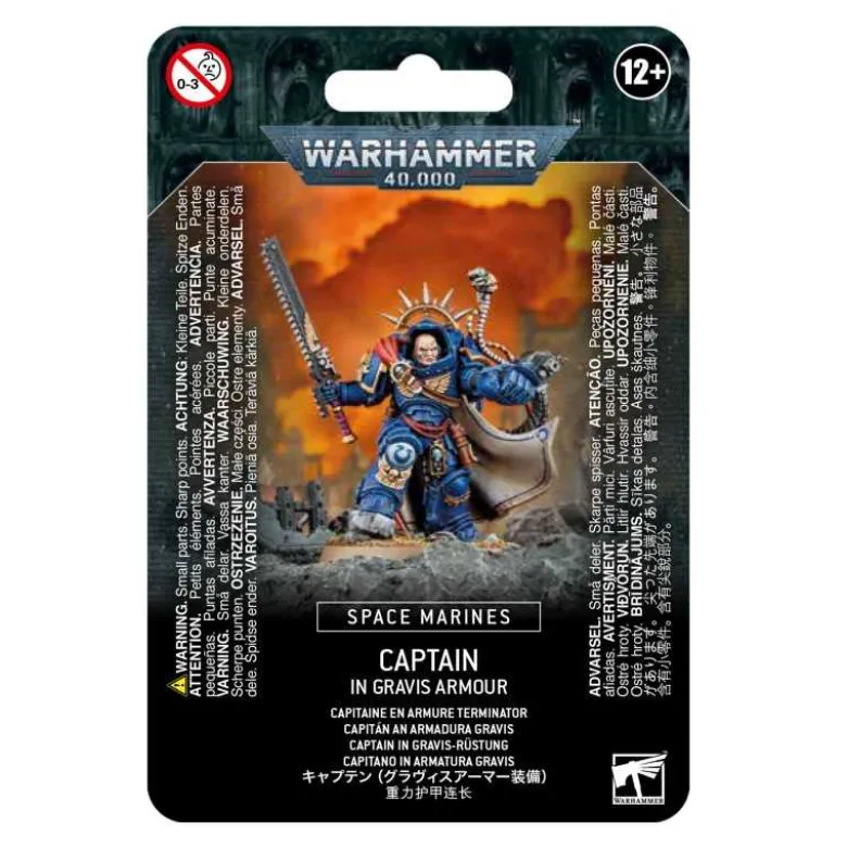 Space Marines:Capitán en Armadura Gravis (1)