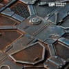 Spaceship Corridor Bases Oval 170mm (x1)
