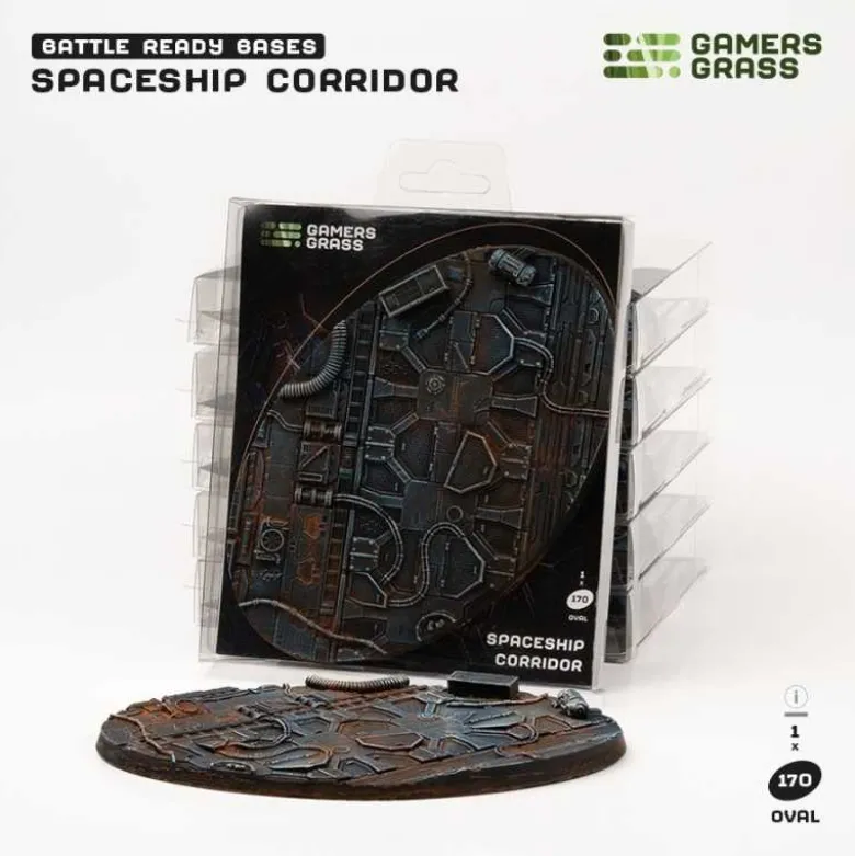 Spaceship Corridor Bases Oval 170mm (x1)
