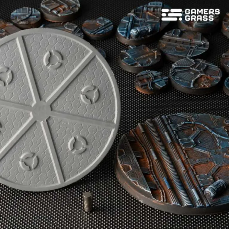 Spaceship Corridor Bases Round 100mm (x1)