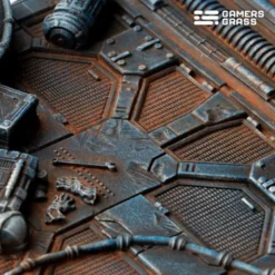 Spaceship Corridor Bases Round 100mm (x1)
