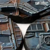 Spaceship Corridor Bases Round 60mm (x2)