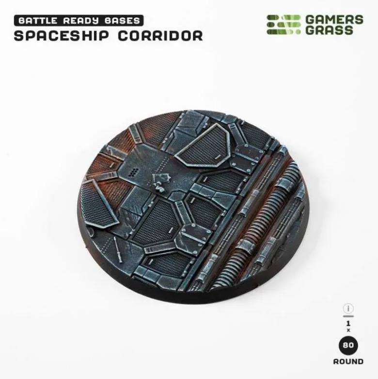 Spaceship Corridor - Round 80mm (x1)