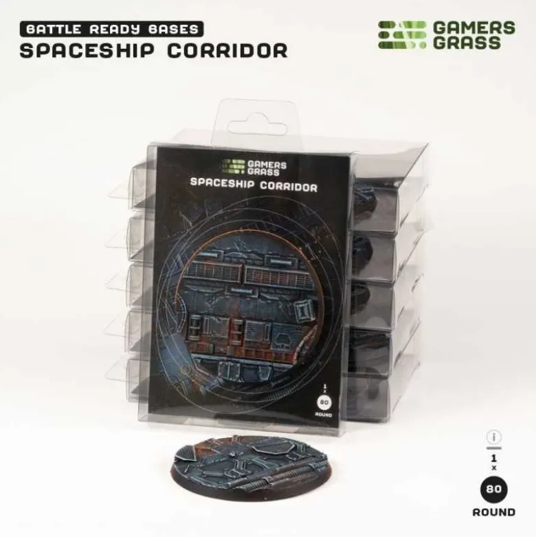 Spaceship Corridor - Round 80mm (x1)