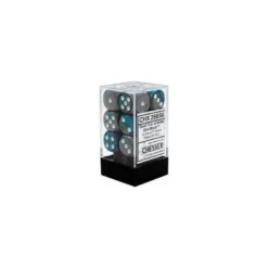 Steel-Teal w/white 16mm (12)