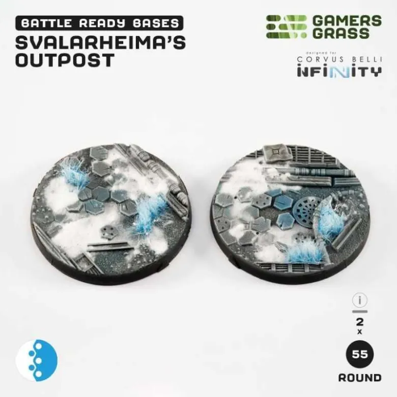 Svalarheima’s Outpost Round 55mm (2x)