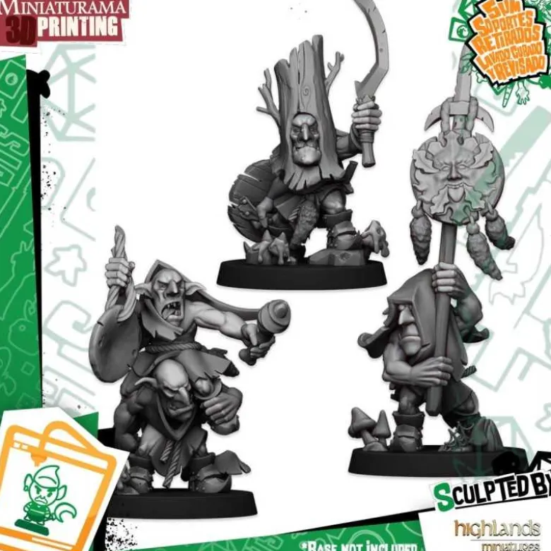Swamp Goblin Command Group V2 (3)