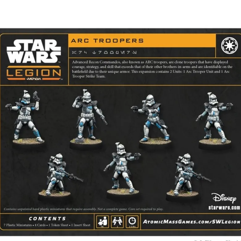 SW Legión: ARC Troopers (Castellano)