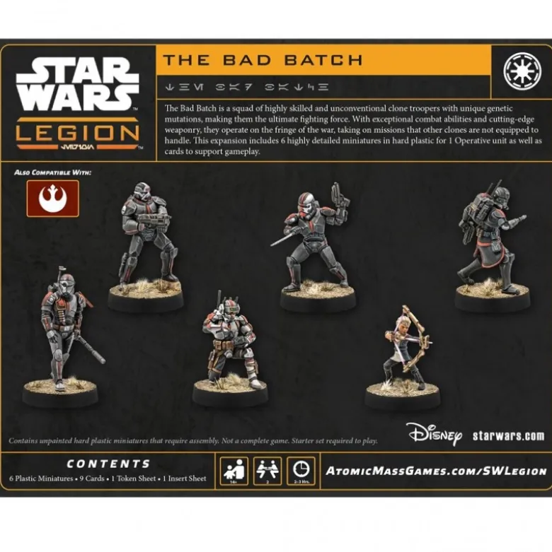 SW Legión: Bad Batch
