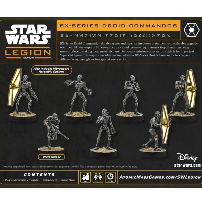 SW Legión: BX-Series Droid Commandos