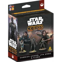 SW Legión: Cassian Andor, Jyn Erso & K-2SO