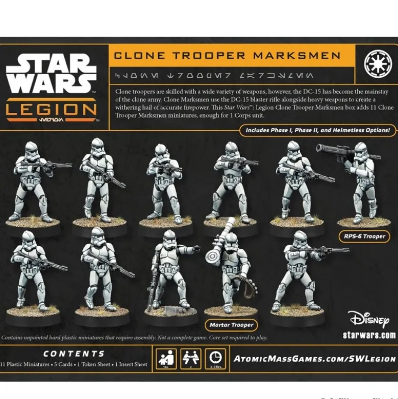 SW Legión: Clone Trooper Marksmen Unit