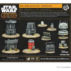 SW Legión: 3D Objective Tokens (Castellano)