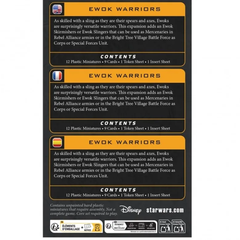 SW Legión: Ewok Warriors