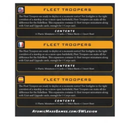 SW Legión: Fleet Troopers