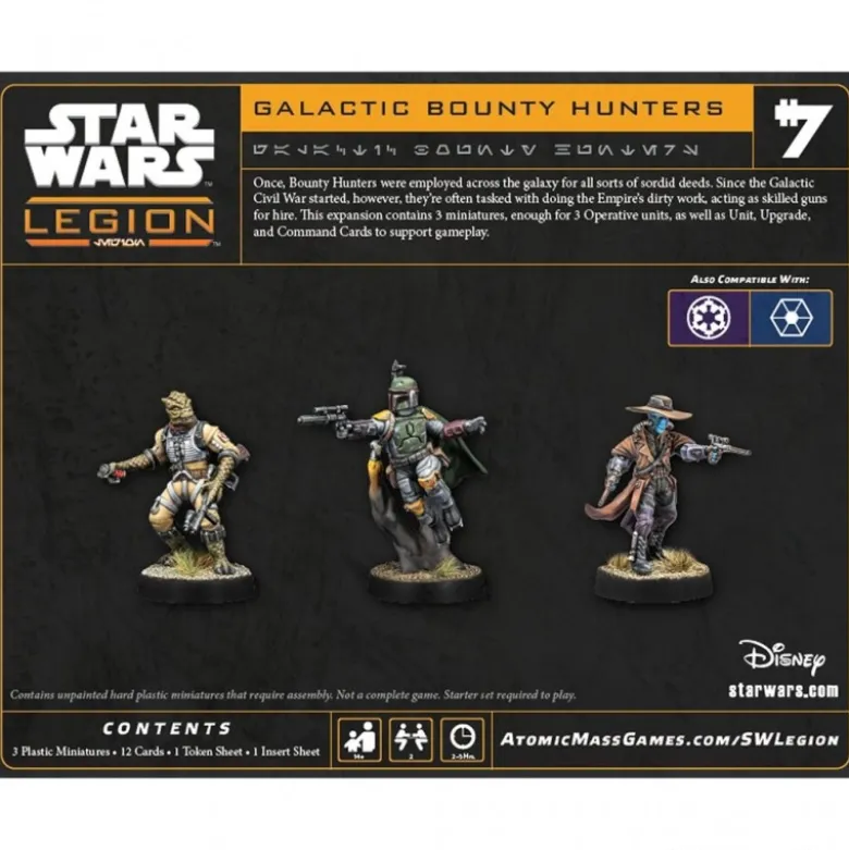 SW Legión: Galactic Bounty Hunters (Castellano)