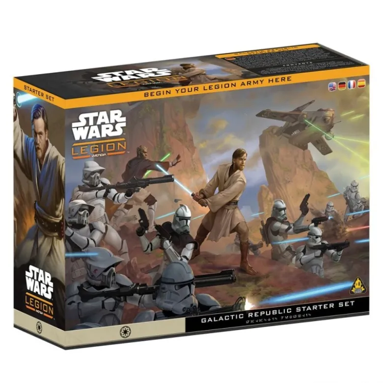SW Legión: Galactic Republic Starter Set
