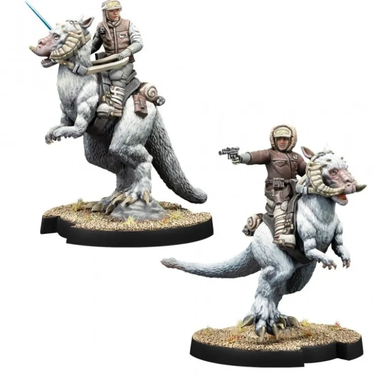 SW Legión: Han Solo & Luke Skywalker on Tauntaun