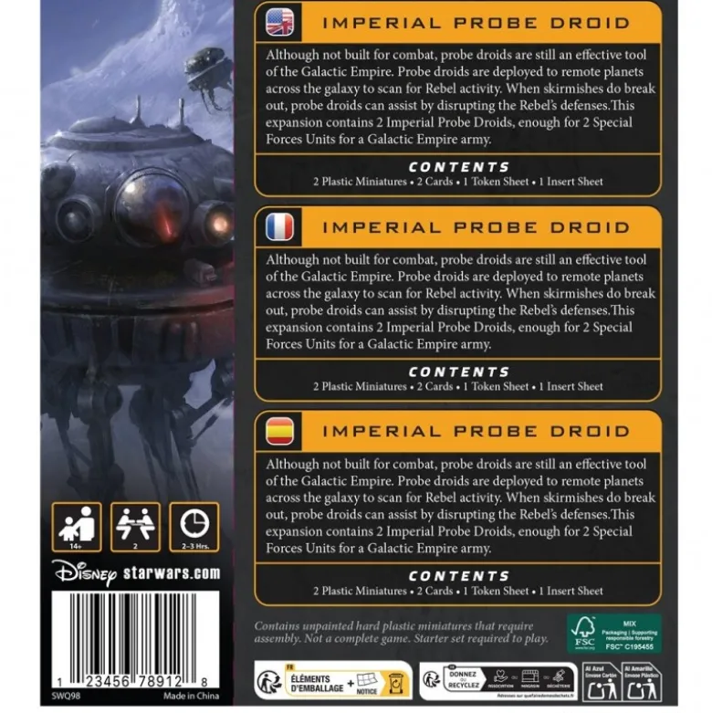 SW Legión: Imperial Probe Droids