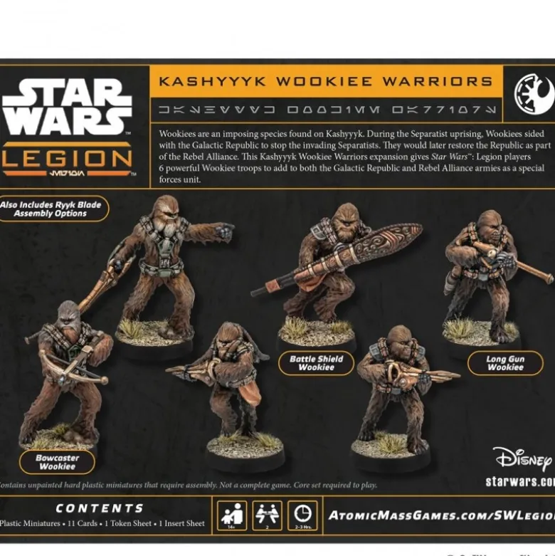 SW Legión: Kashyyyk Wookiee Warriors