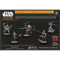 SW Legión: Leaders of the Separatist Alliance