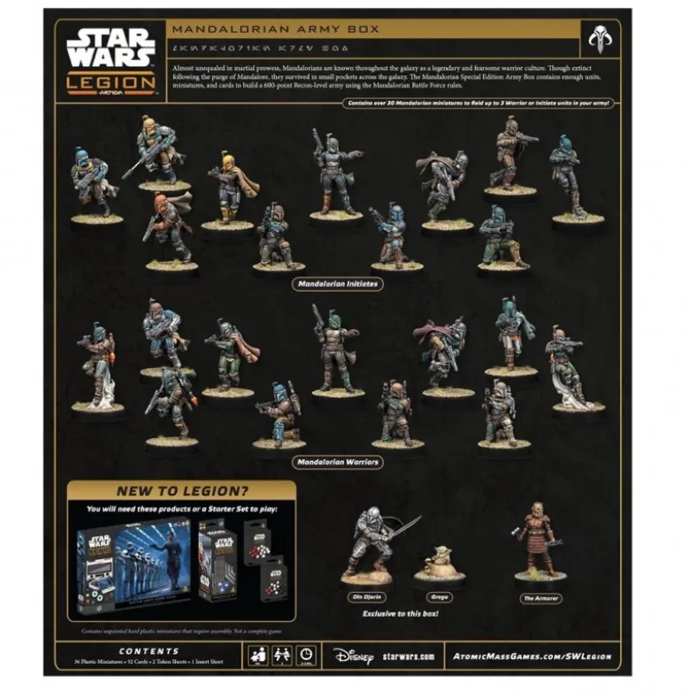 SW Legión: Mandalorian Army Box