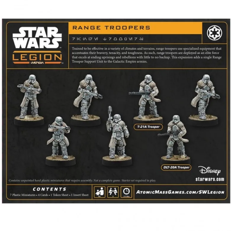 SW Legión: Range Troopers -- Pre-pedido --