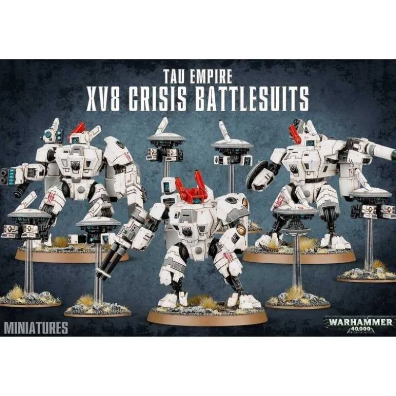 T'au Empire XV8 Crisis Battlesuits