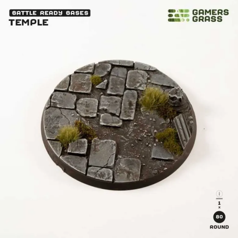 Temple - Round 80mm (x1)