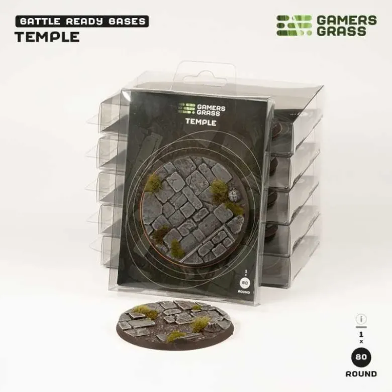 Temple - Round 80mm (x1)