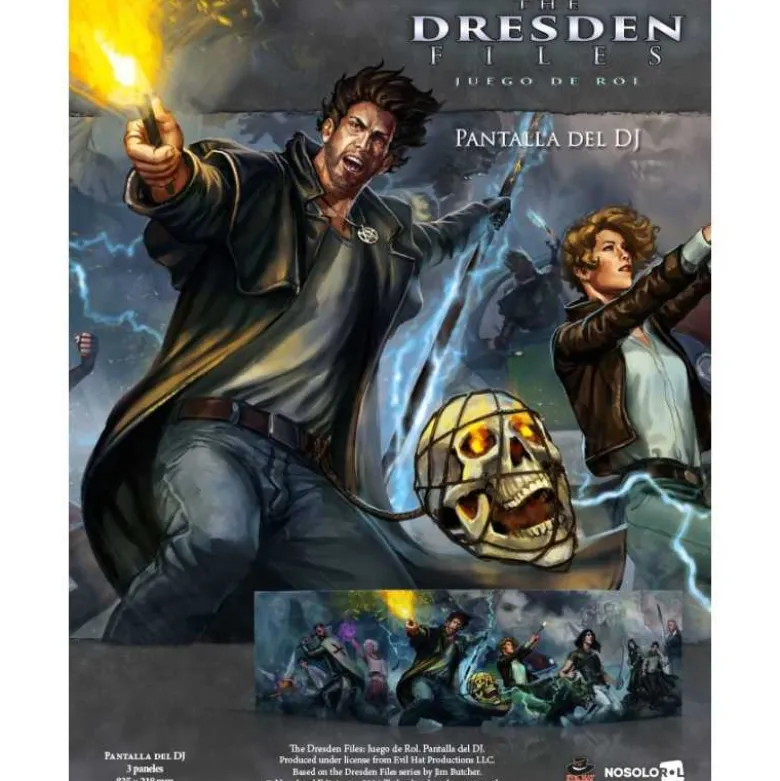 The Dresden Files: Pantalla del DJ