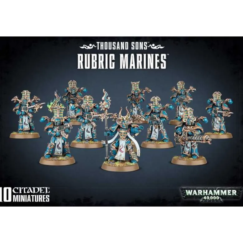 Thousand Sons Rubric Marines (10)