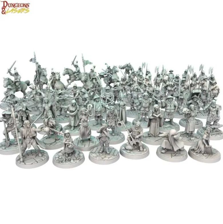 Townsfolk Miniature Pack (62)