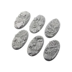 Trash Bases, Oval 60mm (4)