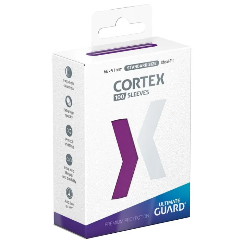 Ultimate Guard Cortex Sleeves Tamaño Estándar Violeta (100)