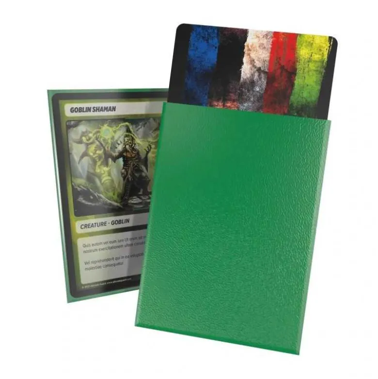 Ultimate Guard Cortex Sleeves Tamaño Estándar Verde Mate (100)