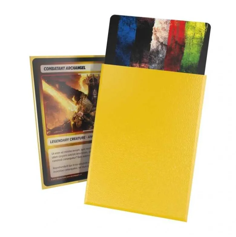 Ultimate Guard Cortex Sleeves Tamaño Estándar Amarillo Mate (100)