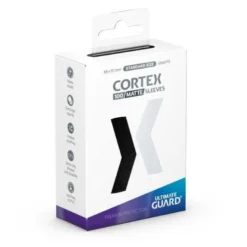 Ultimate Guard Cortex Sleeves Tamaño Estándar Negro Mate (100)