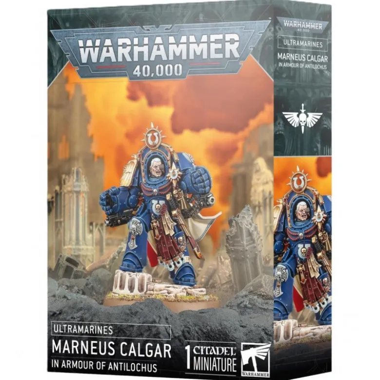Ultramarines: Marneus Calgar en Armadura De Antilochus
