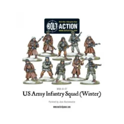 US Army Infantry Squad in Winter Clothing