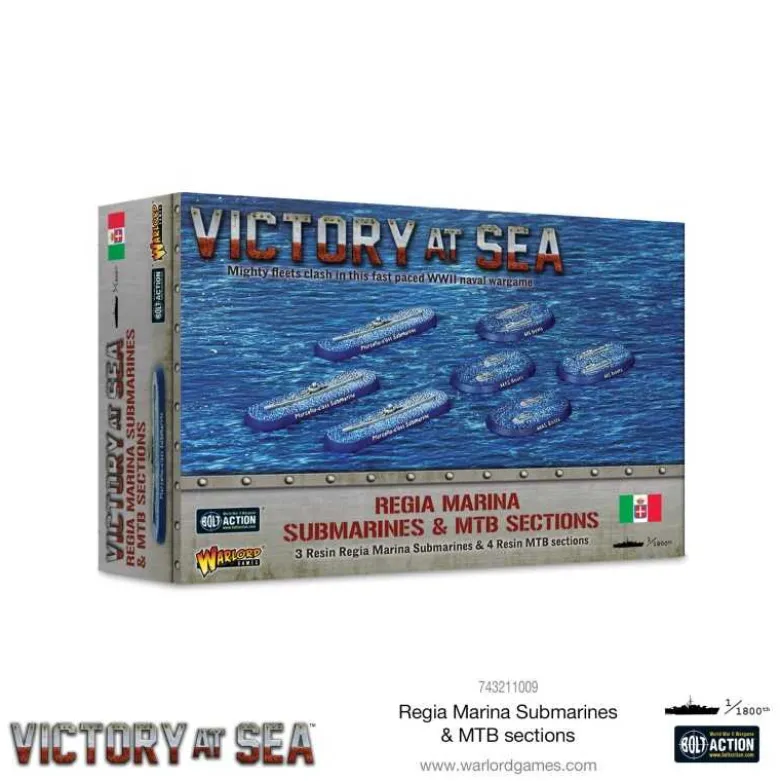 Victory at Sea - Regia Marina Submarines & MTB Sections