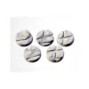 Volcanic Bases 25mm (20 Tops + Plastic Bases)