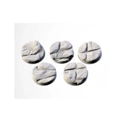 Volcanic Bases 25mm (20 Tops + Plastic Bases)